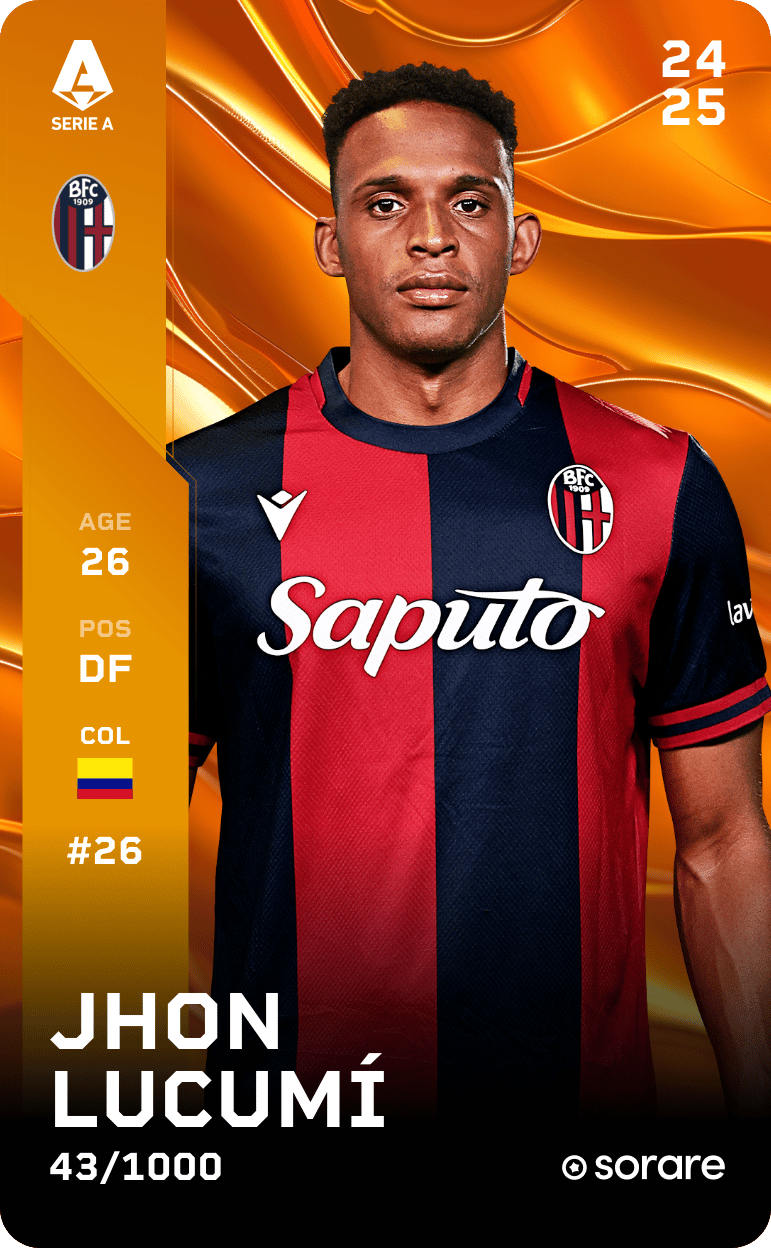 Jhon Lucumí 2024-25 • Limited 43/1000
