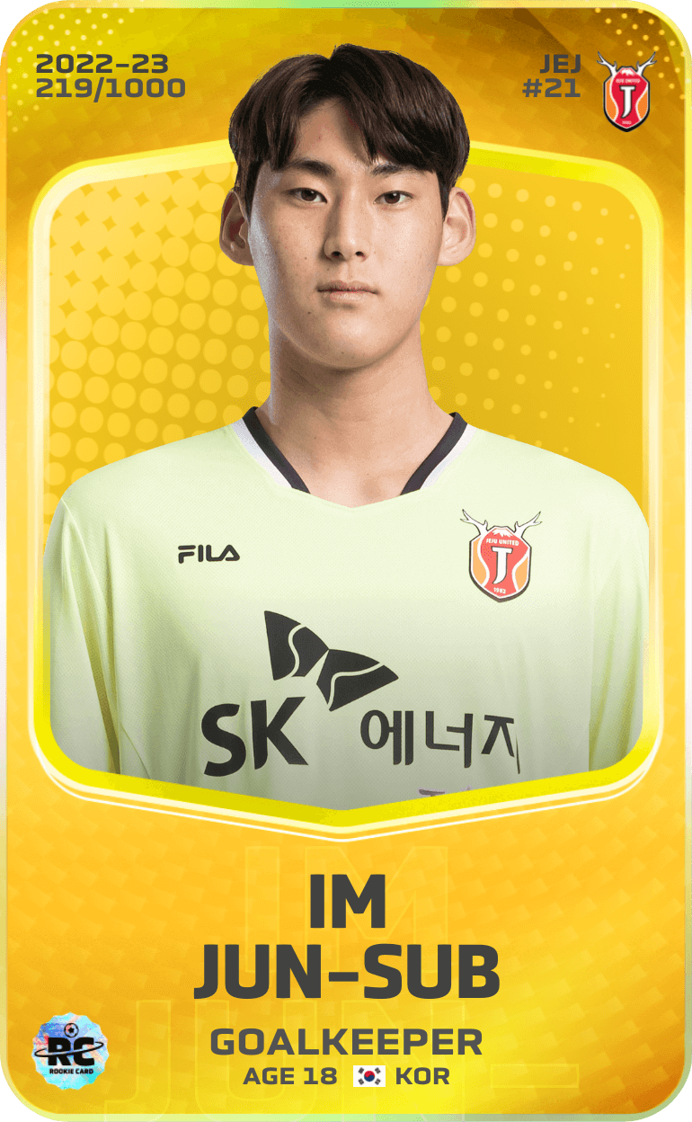 Im Jun-Sub  2022-23 • Limited 219/1000