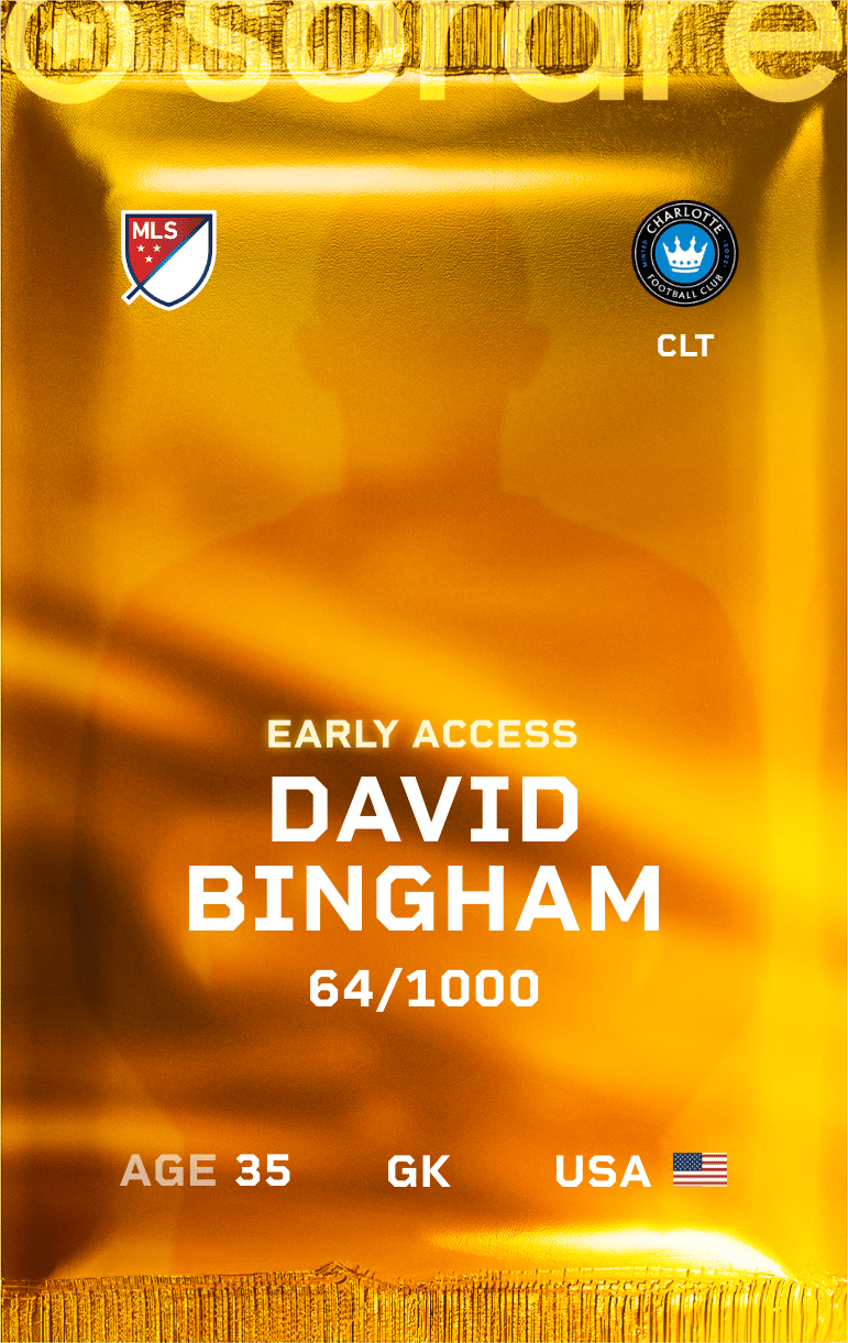 David Bingham 2025-26 • Limited 64/1000