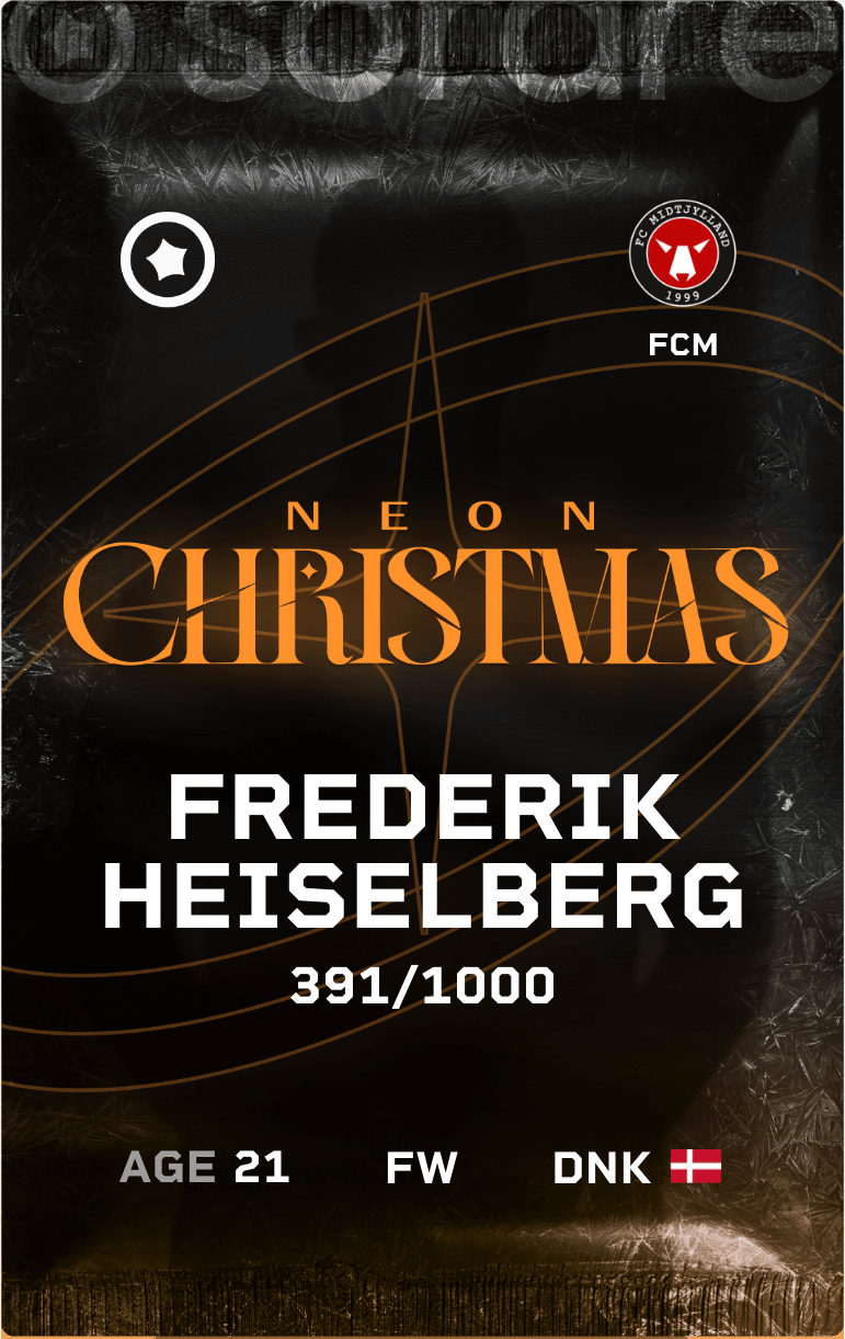 Frederik Heiselberg 2024-25 • Limited 391/1000