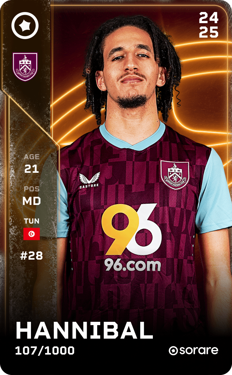 Hannibal Mejbri 2024-25 • Limited 107/1000