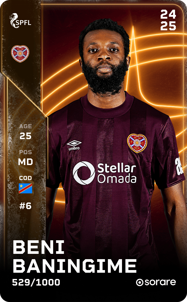 Beni Baningime 2024-25 • Limited 529/1000