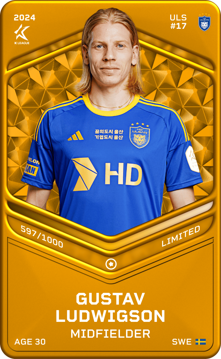 Gustav Ludwigson 2024-25 • Limited 597/1000