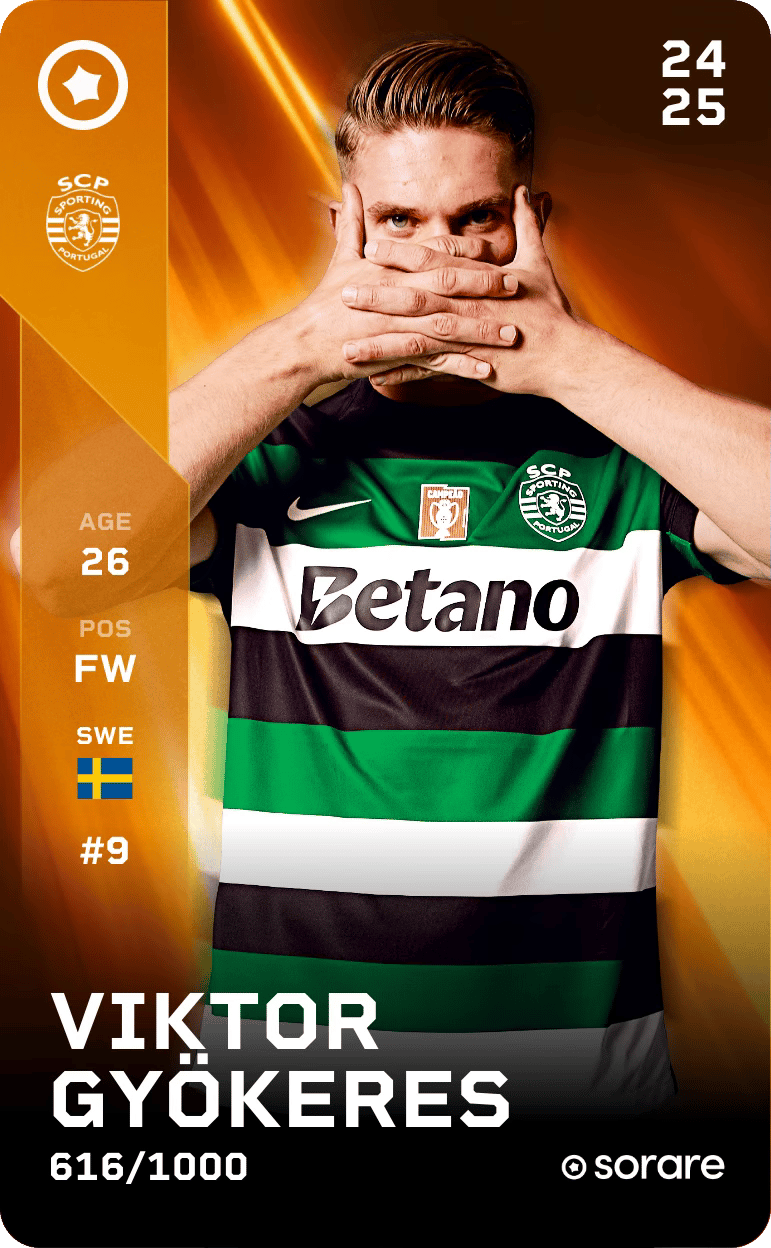 Viktor Gyökeres 2024-25 • Limited 616/1000