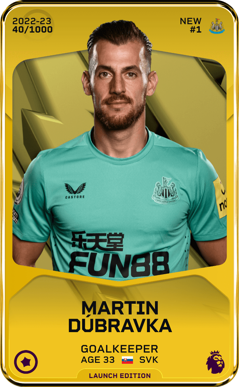 Martin Dúbravka 2022-23 • Limited 40/1000