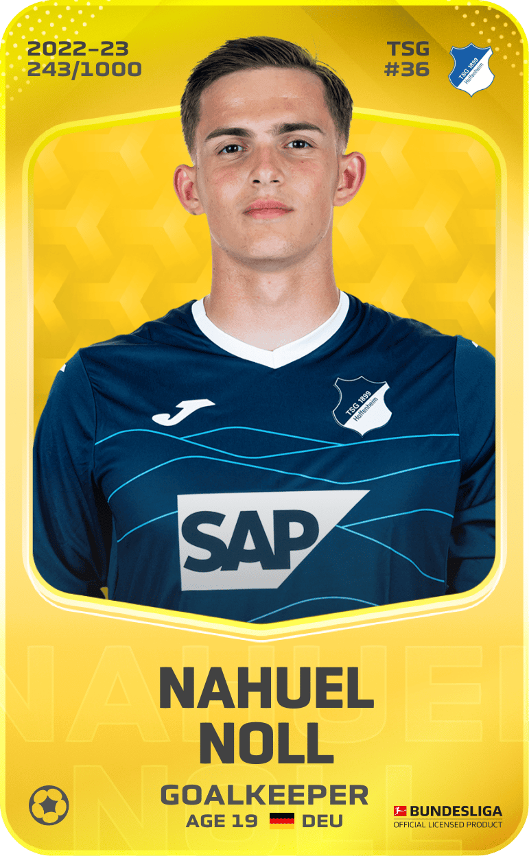 Nahuel Noll 2022-23 • Limited 243/1000