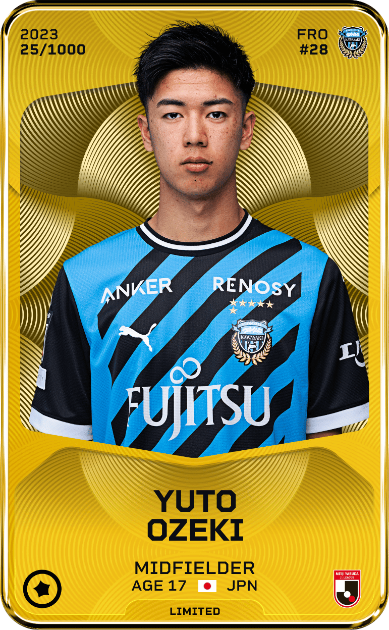 Yuto Ozeki 2023-24 • Limited 25/1000
