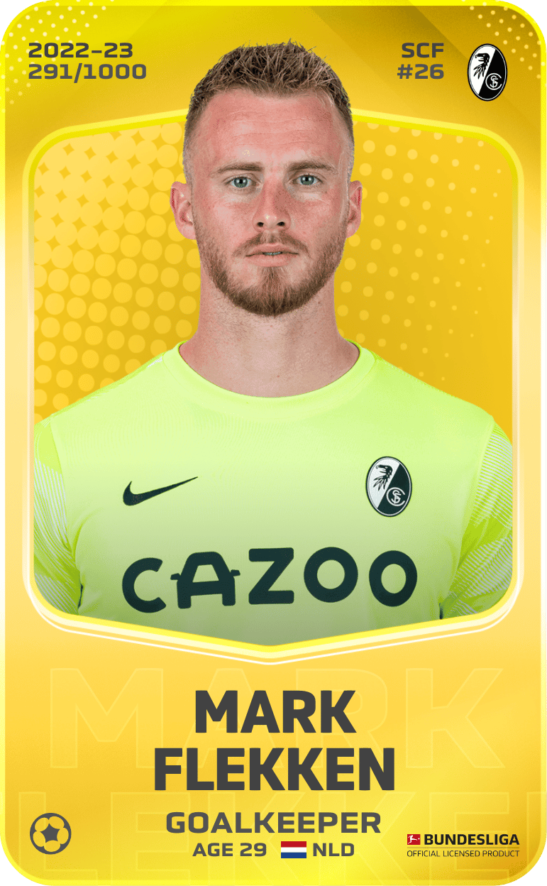 Mark Flekken 2022-23 • Limited 291/1000