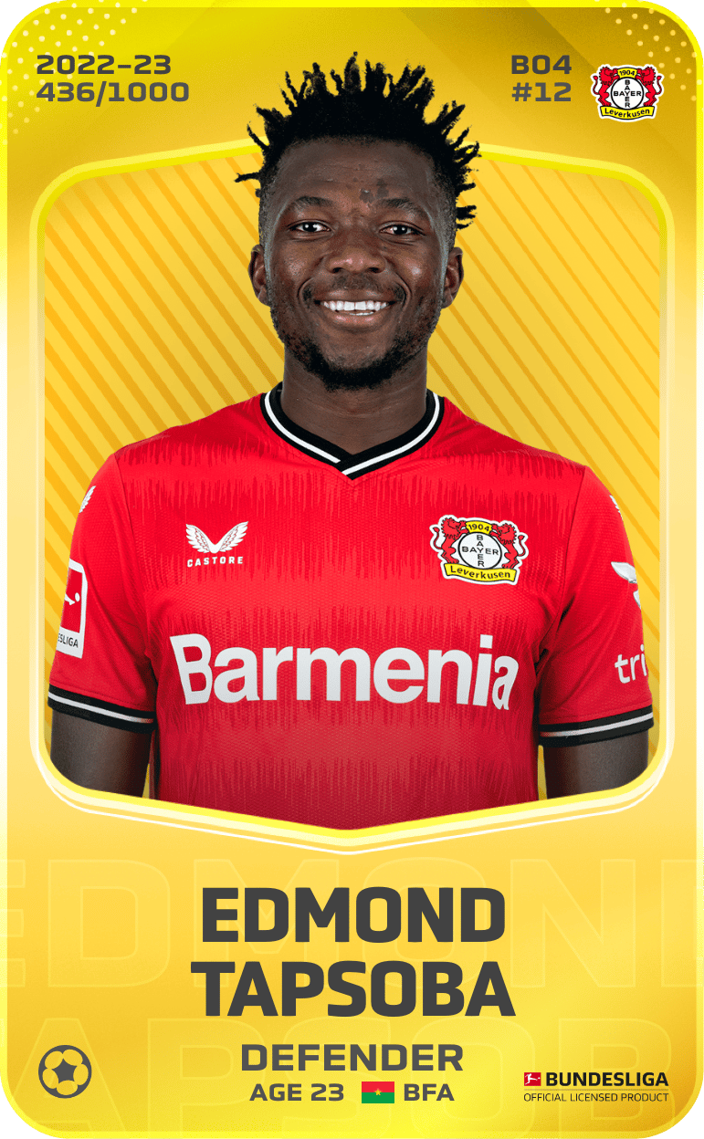 Edmond Tapsoba 2022-23 • Limited 436/1000
