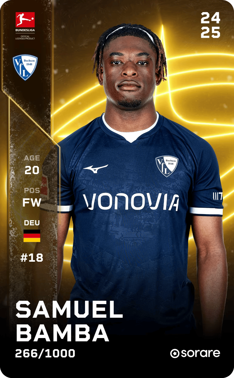 Samuel Bamba 2024-25 • Limited 266/1000