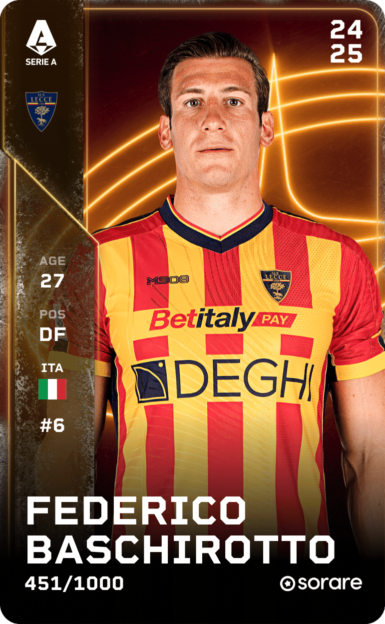 Federico Baschirotto 2024-25 • Limited 451/1000