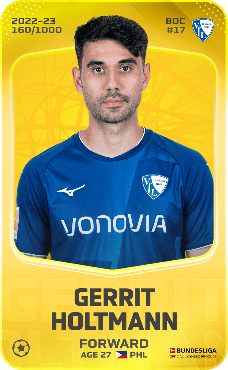 Gerrit Holtmann 2022-23 • Limited 160/1000