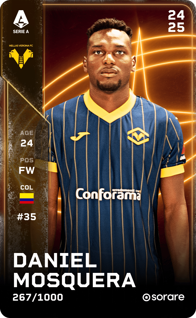 Daniel Mosquera 2024-25 • Limited 267/1000