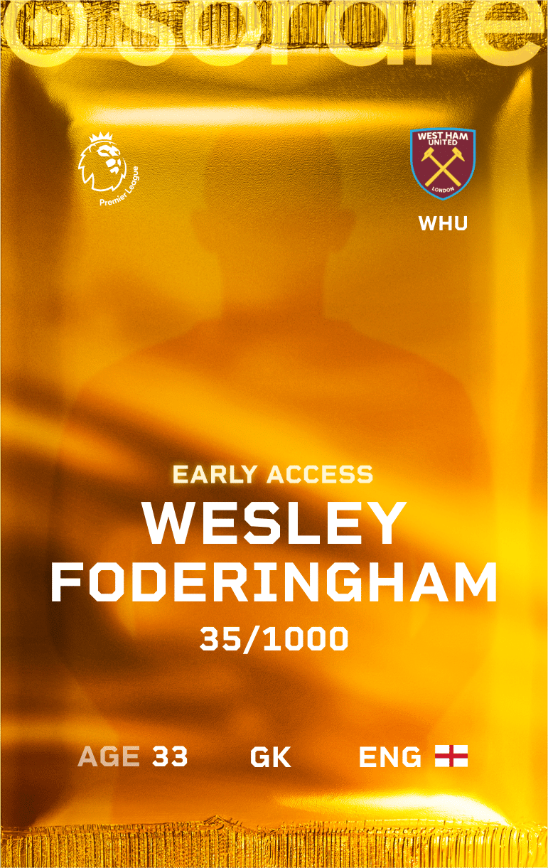 Wesley Foderingham 2024-25 • Limited 35/1000
