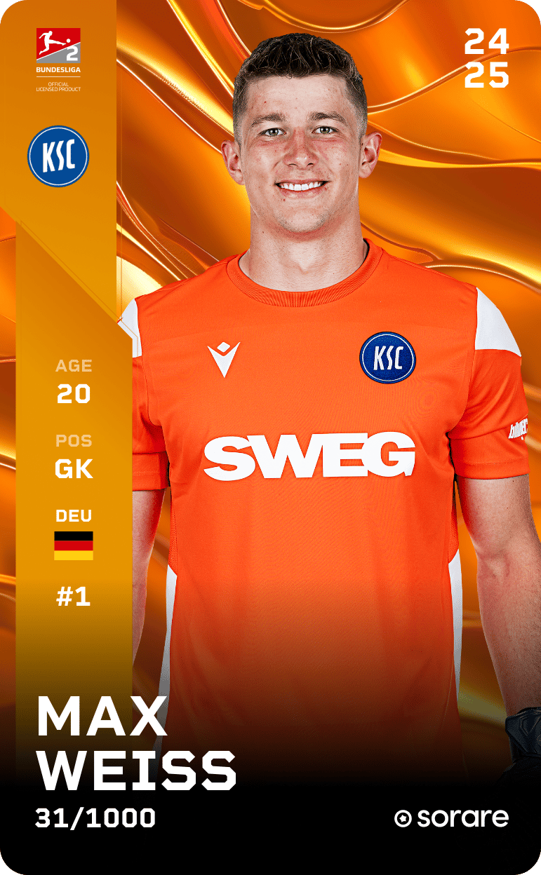 Max Weiß 2024-25 • Limited 31/1000