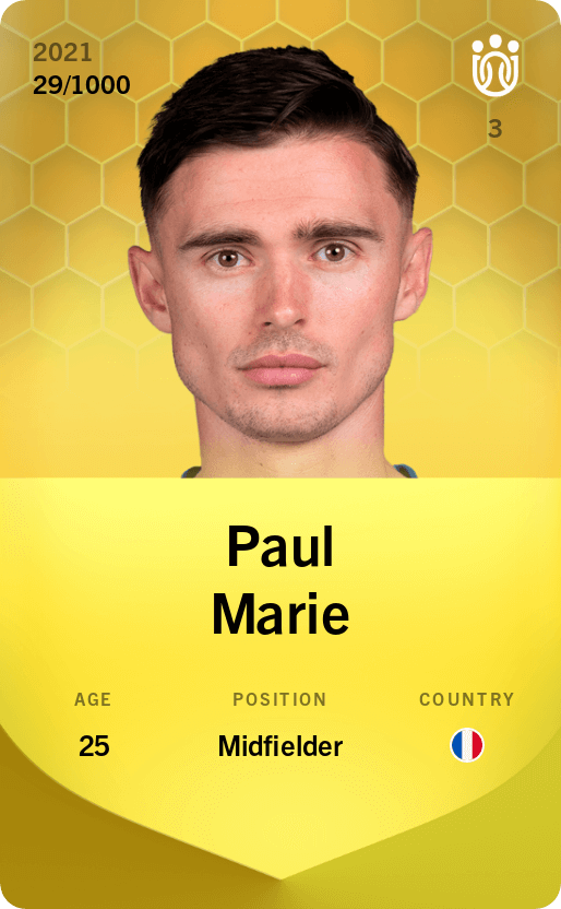 Paul Marie 2021-22 • Limited 29/1000