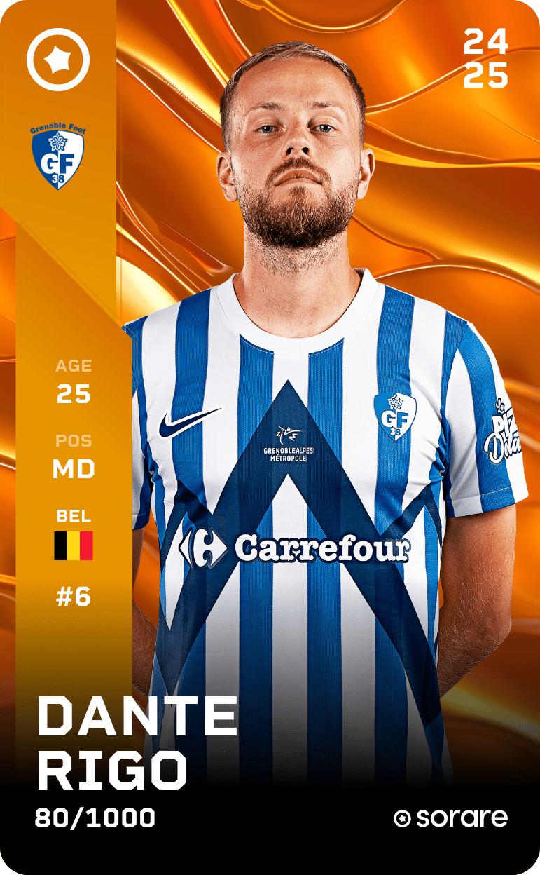 Dante Rigo 2024-25 • Limited 80/1000