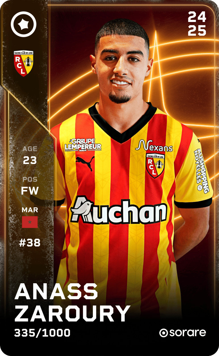 Anass Zaroury 2024-25 • Limited 335/1000