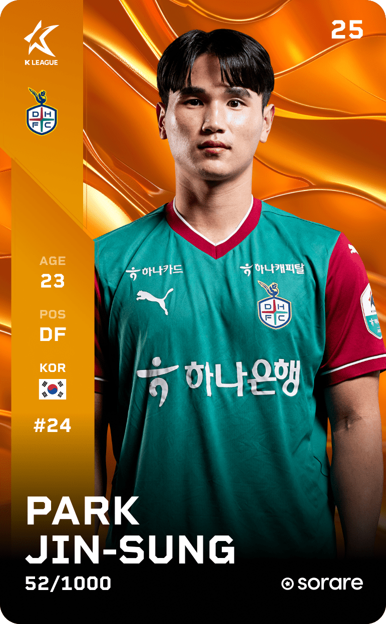 Park Jin-Seong 2025-26 • Limited 52/1000