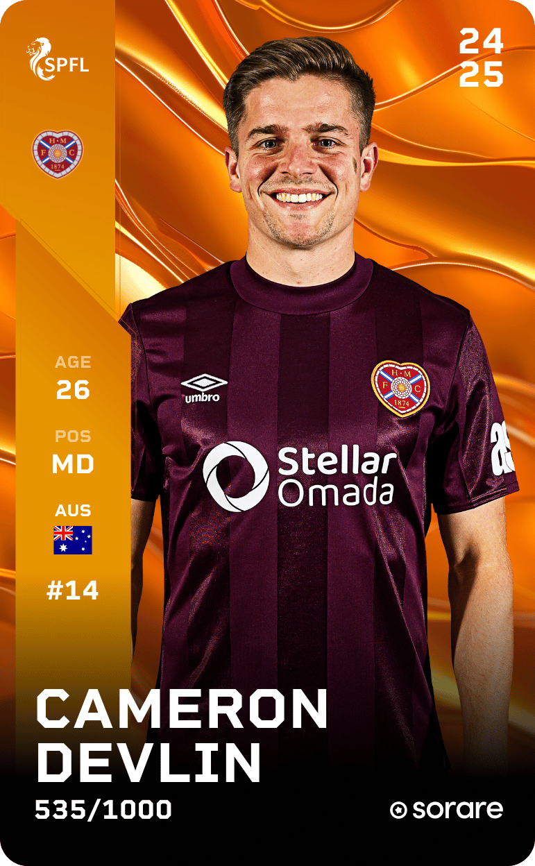Cameron Devlin 2024-25 • Limited 535/1000