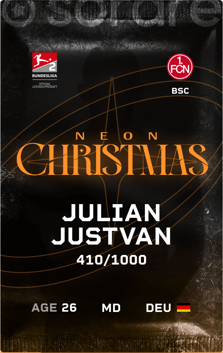 Julian Justvan 2024-25 • Limited 410/1000