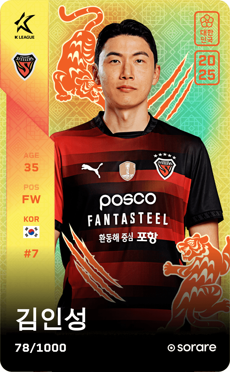 Kim In-Sung 2025-26 • Limited 78/1000
