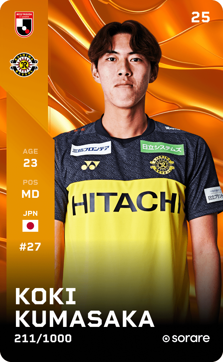Koki Kumasaka 2025-26 • Limited 211/1000