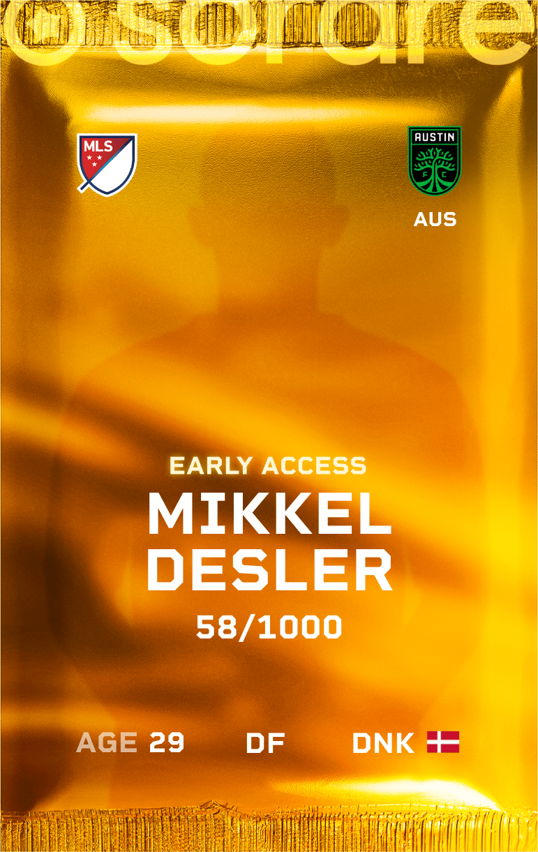 Mikkel Desler 2025-26 • Limited 58/1000