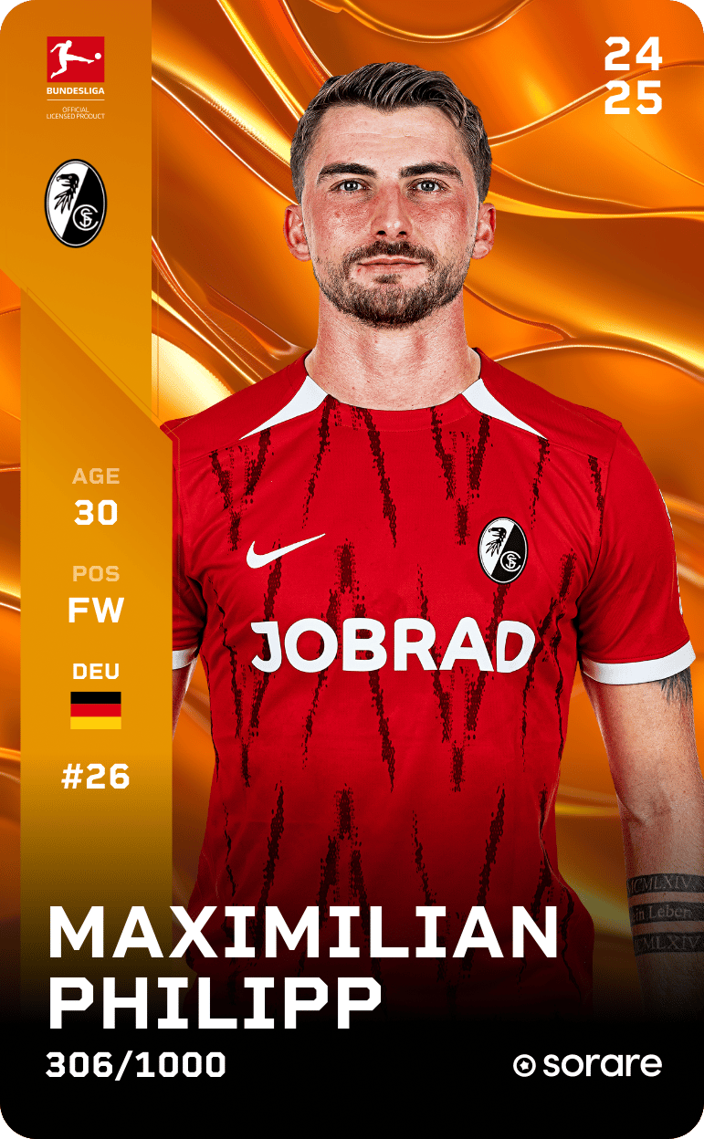 Maximilian Philipp 2024-25 • Limited 306/1000