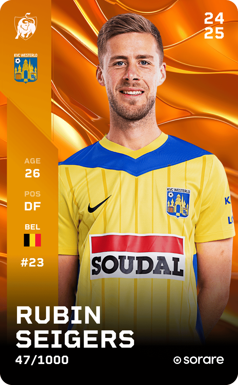 Rubin Seigers 2024-25 • Limited 47/1000