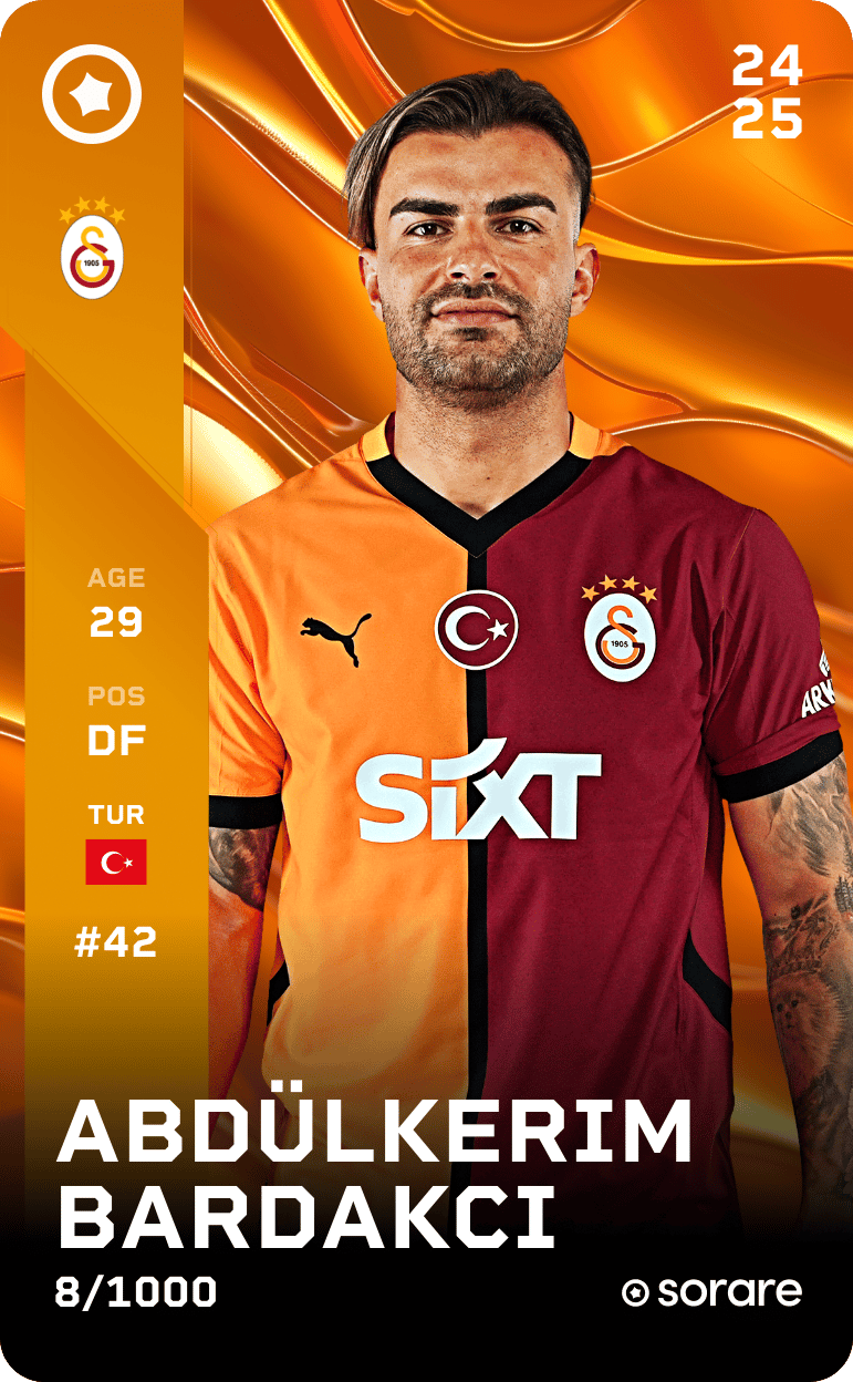 Abdülkerim Bardakcı 2024-25 • Limited 8/1000