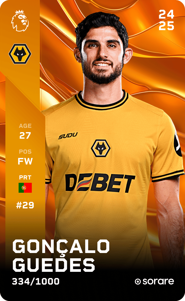 Gonçalo Guedes 2024-25 • Limited 334/1000