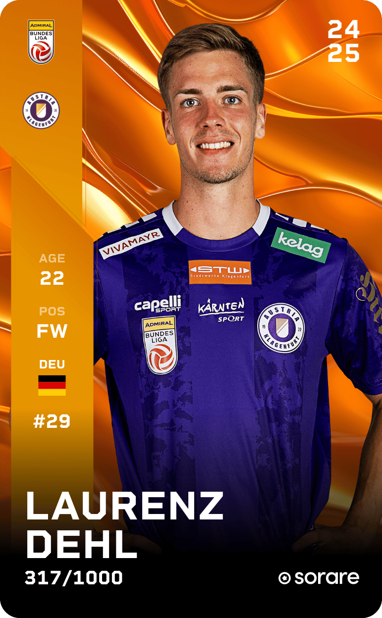 Laurenz Dehl 2024-25 • Limited 317/1000