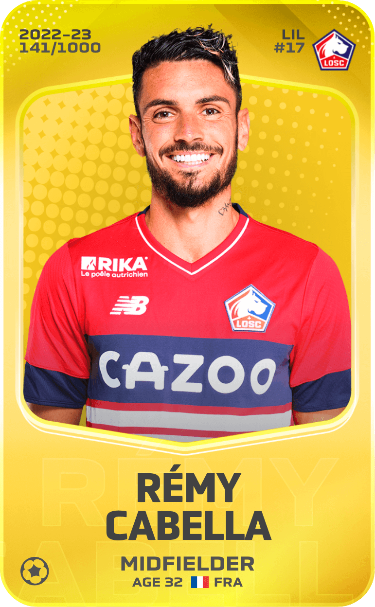 Rémy Cabella 2022-23 • Limited 141/1000