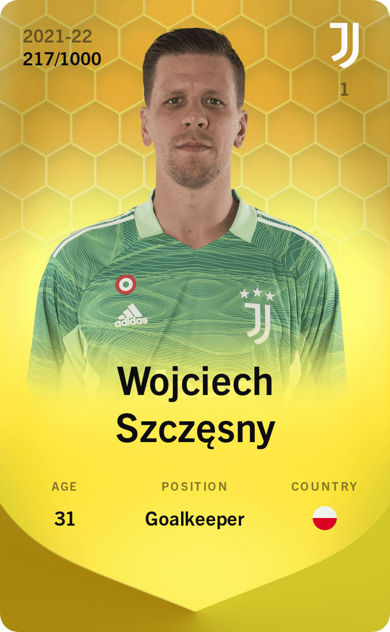 Wojciech Szczęsny 2021-22 • Limited 217/1000