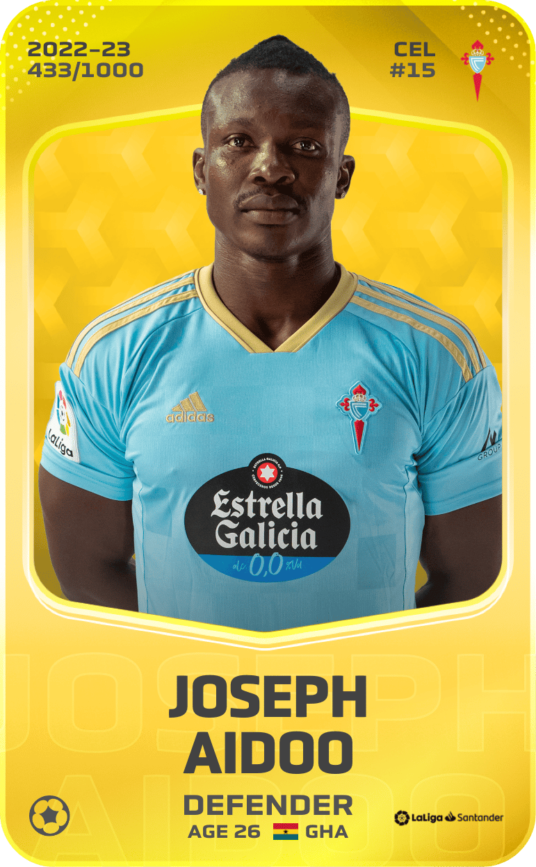 Joseph Aidoo 2022-23 • Limited 433/1000