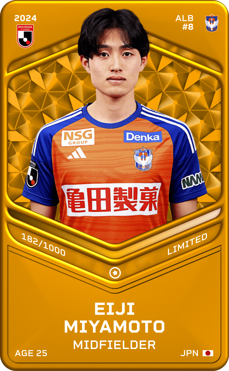 Eiji Miyamoto 2024-25 • Limited 182/1000