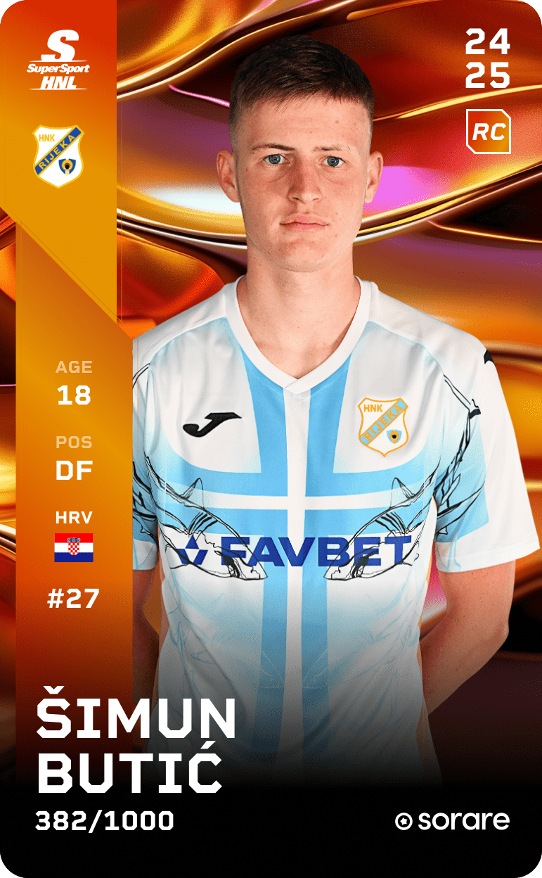 Šimun Butić 2024-25 • Limited 382/1000