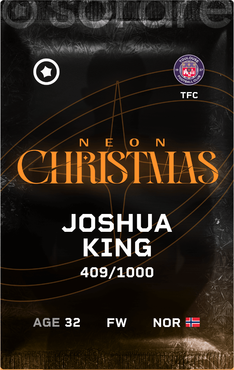 Joshua King 2024-25 • Limited 409/1000