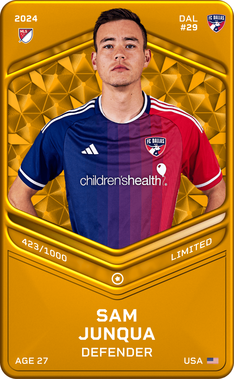 Sam Junqua 2024-25 • Limited 423/1000