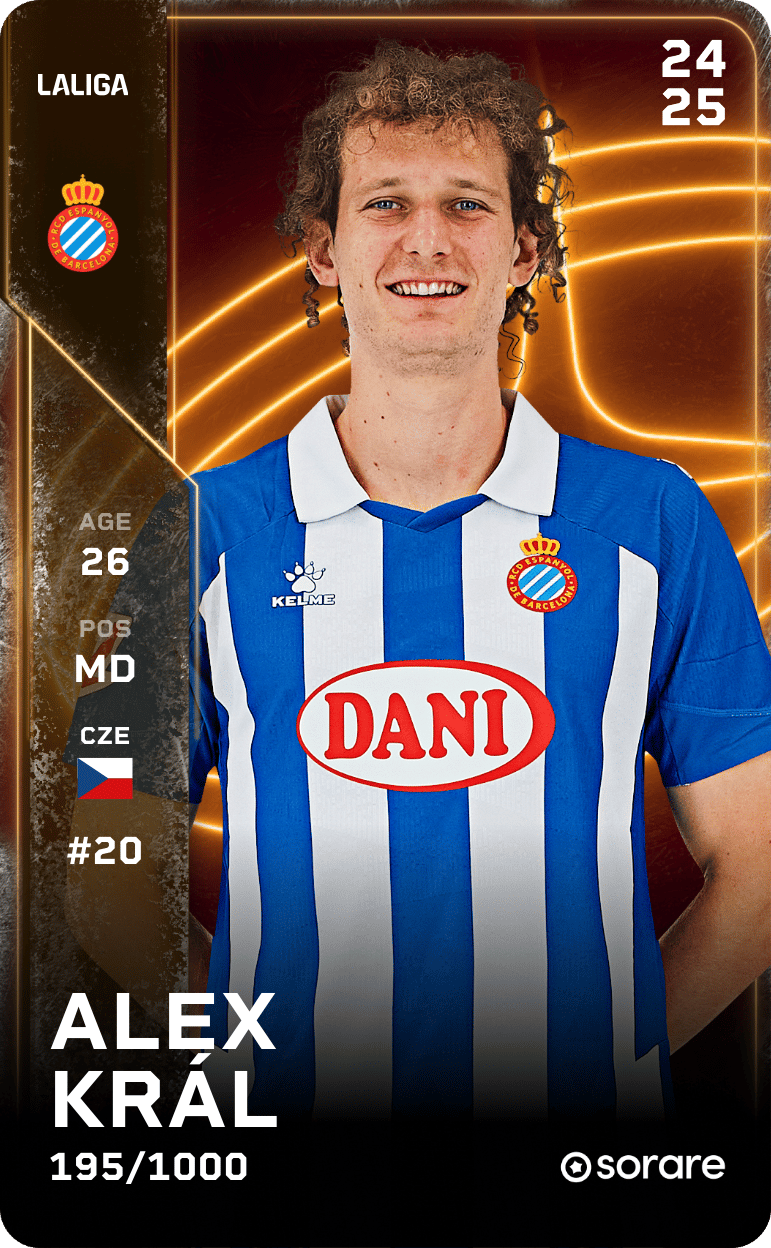 Alex Král 2024-25 • Limited 195/1000