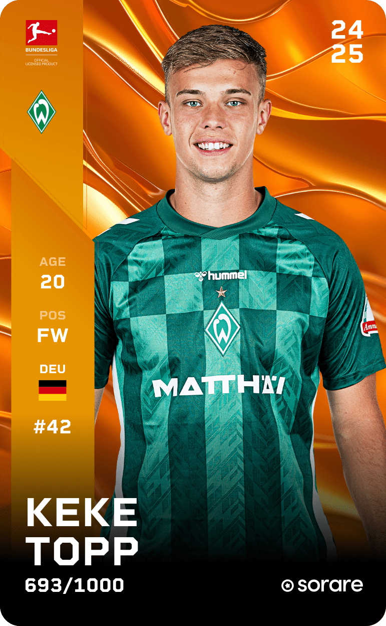 Keke Topp 2024-25 • Limited 693/1000