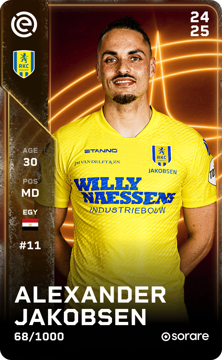Alexander Jakobsen 2024-25 • Limited 68/1000