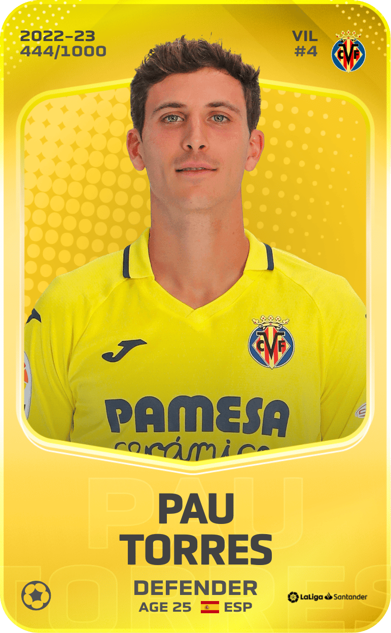 Pau Torres 2022-23 • Limited 444/1000