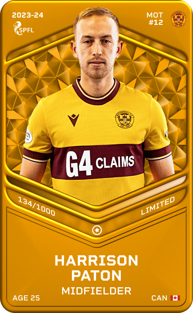 Harrison Paton 2023-24 • Limited 134/1000