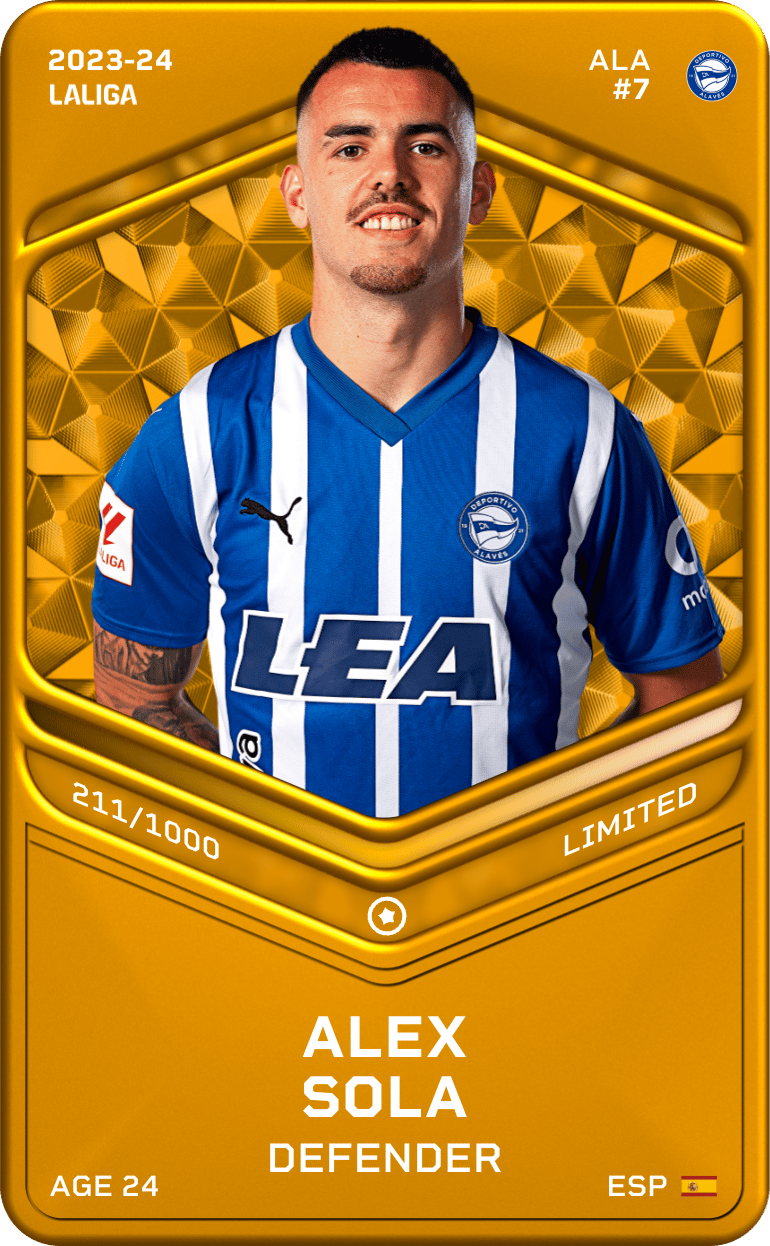 Alex Sola 2023-24 • Limited 211/1000