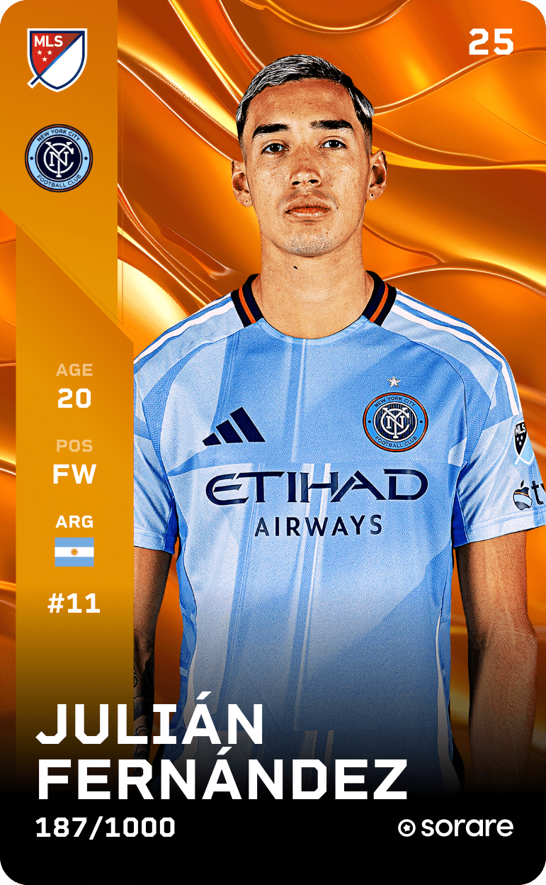 Julián Fernández 2025-26 • Limited 187/1000