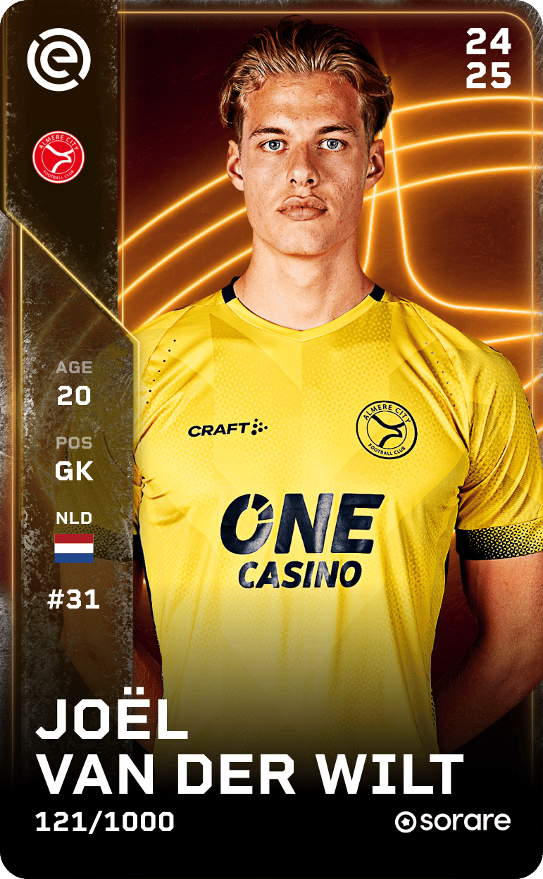 Joël van der Wilt 2024-25 • Limited 121/1000