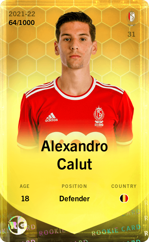 Alexandro Calut 2021-22 • Limited 64/1000
