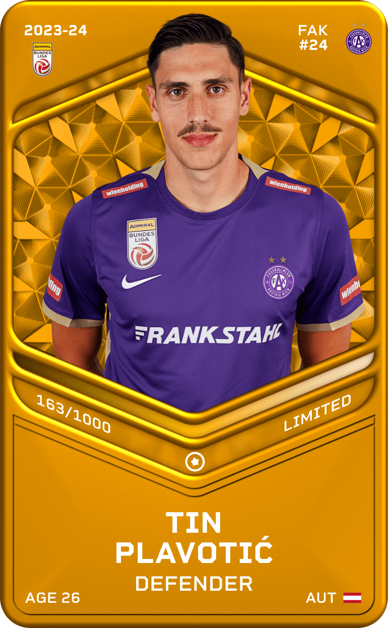 Tin Plavotić 2023-24 • Limited 163/1000
